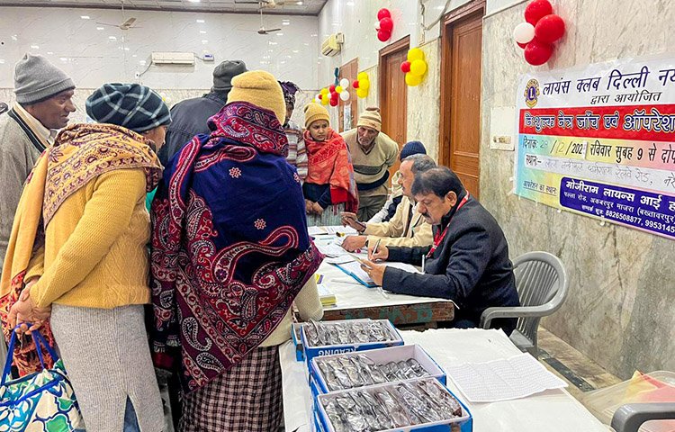 Free Eye Check-up, Free Eye Glasses & Cataract Referral for Free Surgeries Camp